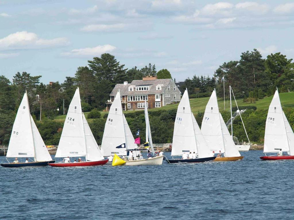 Chester Race Week Bluenose Class fleet © Heather McGuire Photography